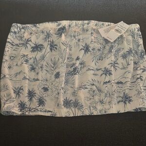 American eagle Palm Tree Print tube top